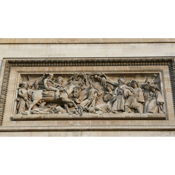 รูปถ่าย ฝรั่งเศส(France) ปารีส(Paris) ประตูชัย(Etoile and Arc de Triomphe) 2007-06 14