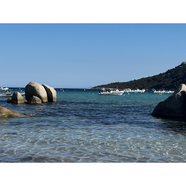 รูปถ่าย ฝรั่งเศส(France) คอร์สิคา(Corsica) หาดซันตาจูเลีย(Santa Giulia Beach) 2022-07 36