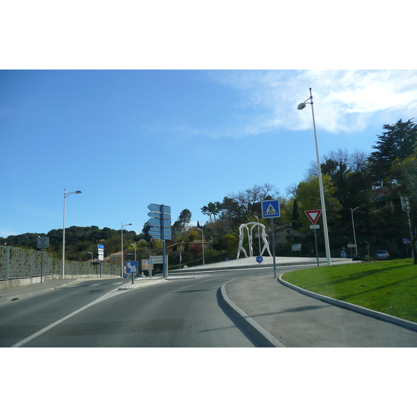 รูปถ่าย ฝรั่งเศส(France) เฟรนช์ริวิเอรา(French Riviera) ถนนจากว็องส์ไปกาญ(Vence to Cagnes road) 2008-03 6