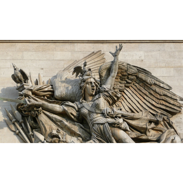 รูปถ่าย ฝรั่งเศส(France) ปารีส(Paris) ประตูชัย(Etoile and Arc de Triomphe) 2007-06 23