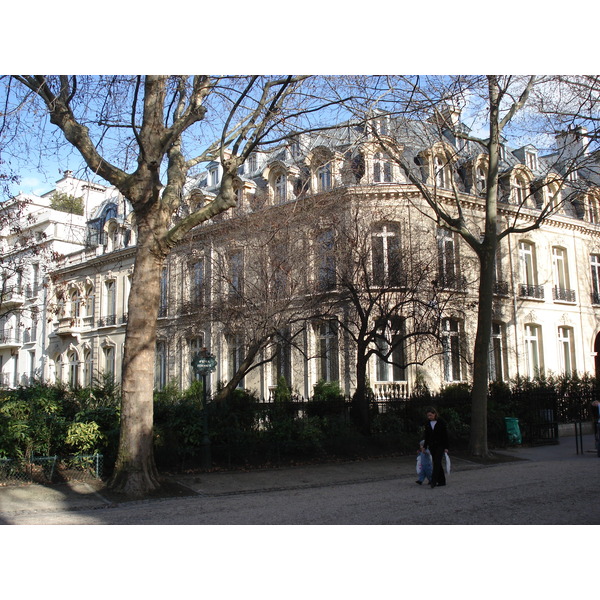 รูปถ่าย ฝรั่งเศส(France) ปารีส(Paris) สวนมงโซ(Monceau Garden) 2006-03 18
