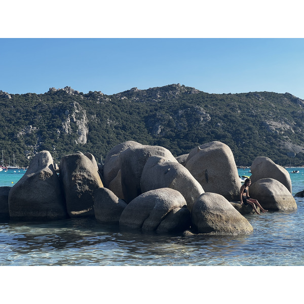 รูปถ่าย ฝรั่งเศส(France) คอร์สิคา(Corsica) หาดซันตาจูเลีย(Santa Giulia Beach) 2022-07 30