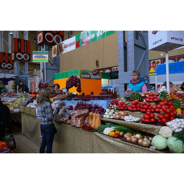 รูปถ่าย ยูเครน(Ukraine) เคียฟ(Kiev) ตลาดในเคียฟ(Kiev Market) 2007-11 1