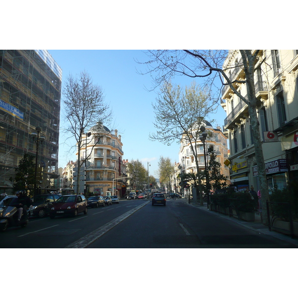 รูปถ่าย ฝรั่งเศส(France) คานส์(Cannes) ถนนการ์โน(Boulevard Carnot) 2008-03 21