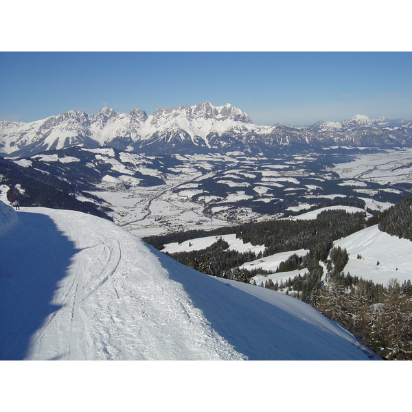 รูปถ่าย ออสเตรีย(Austria) คิทซ์บูเฮล(Kitzbuhel) สกี(Ski) 2005-03 1