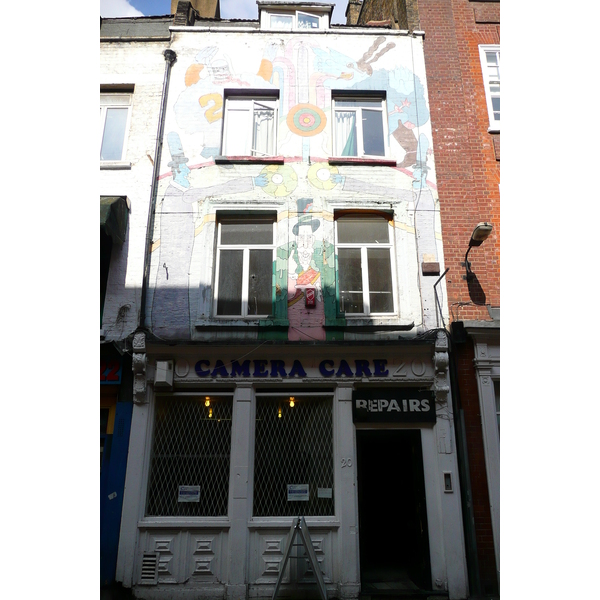 รูปถ่าย อังกฤษ(United Kingdom) ลอนดอน(London) ถนนแฮนเวย์(Hanway Street) 2007-09 0