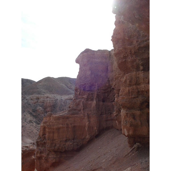 รูปถ่าย คาซัคสถาน(Kazakhstan) หุบผาชารึน(Charyn Canyon) 2007-03 105