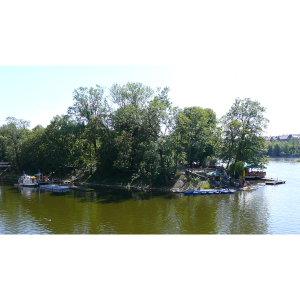 รูปถ่าย สาธารณรัฐเช็ก(Czech Republic) ปราก(Prague) แม่น้ำวัลตาวา(Vltava river) 2007-07 57