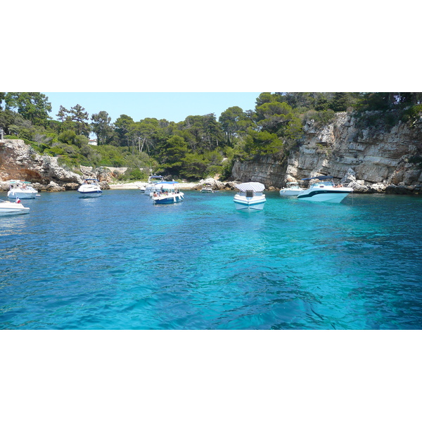 รูปถ่าย ฝรั่งเศส(France) แหลมอ็องตีบ(Cap d'Antibes) อ่าวลาร์ฌ็องโฟ(Anse de l'Argent Faux) 2007-07 13