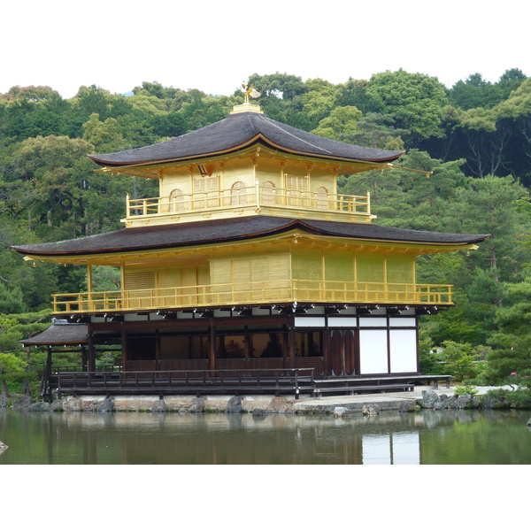 รูปถ่าย ญี่ปุ่น(Japan) เกียวโต(Kyoto) วัดคินกะกุจิ (ศาลาทอง)(Kinkakuji Temple(Golden Pavilion)) 2010-06 1