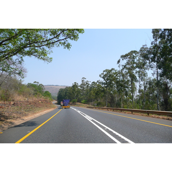 รูปถ่าย แอฟริกาใต้(South Africa) ถนนจากเนลสปรุตไปโจฮันเนสเบิร์ก(Nelspruit to Johannesburg road) 2008-09 10