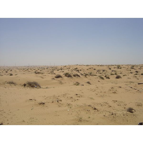 รูปถ่าย สหรัฐอาหรับเอมิเรตส์(United Arab Emirates) ถนนใกล้อาจแมน(Road near Ajman) 2005-03 8