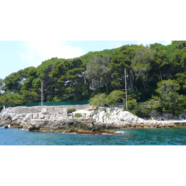 รูปถ่าย ฝรั่งเศส(France) แหลมอ็องตีบ(Cap d'Antibes) อ่าวลาร์ฌ็องโฟ(Anse de l'Argent Faux) 2007-07 31