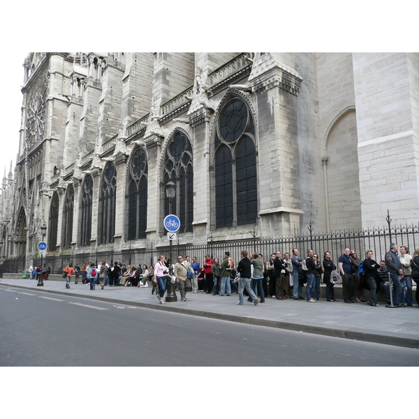 รูปถ่าย ฝรั่งเศส(France) ปารีส(Paris) มหาวิหารน็อทร์-ดาม(Notre Dame) 2007-05 44