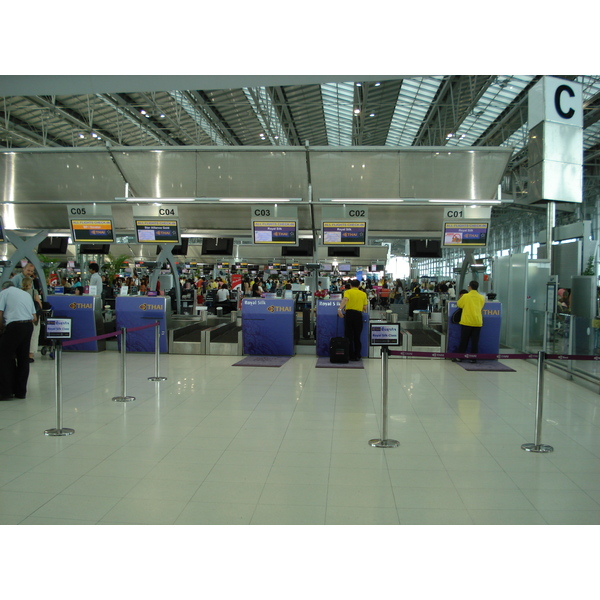รูปถ่าย ไทย(Thailand) กรุงเทพมหานคร(Bangkok) ท่าอากาศยานสุวรรณภูมิ(Suvarnabhumi Airport) 2007-02 59