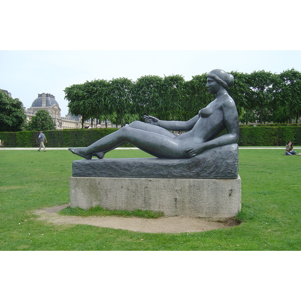 รูปถ่าย ฝรั่งเศส(France) ปารีส(Paris) สวนการูแซลแห่งลูฟวร์(Louvre Carrousel Garden) 2007-05 43