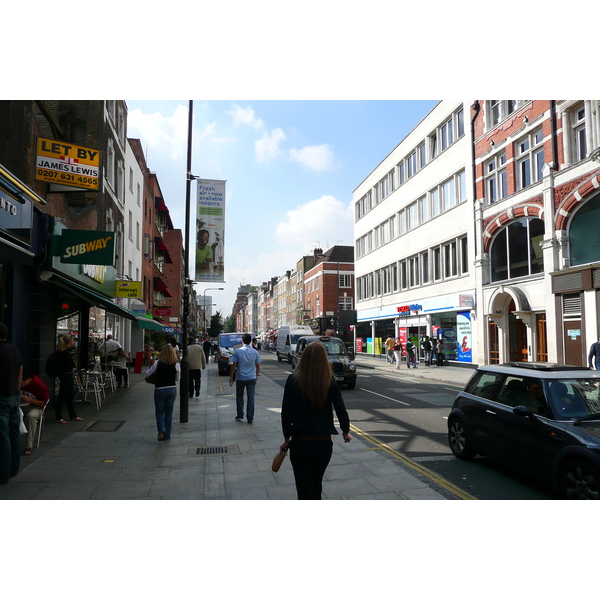 รูปถ่าย อังกฤษ(United Kingdom) ลอนดอน(London) ถนนท็อตแนมคอร์ต(Tottenham Court Road) 2007-09 57
