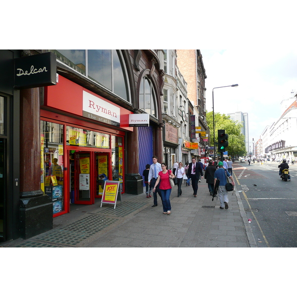 รูปถ่าย อังกฤษ(United Kingdom) ลอนดอน(London) ถนนท็อตแนมคอร์ต(Tottenham Court Road) 2007-09 61