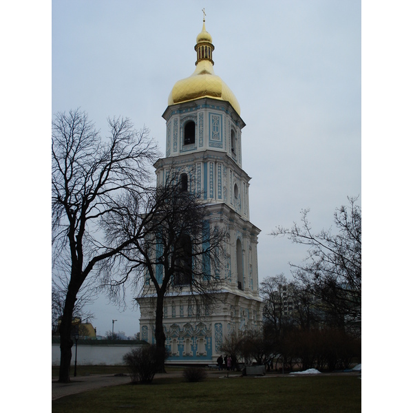 รูปถ่าย ยูเครน(Ukraine) เคียฟ(Kiev) มหาวิหารเซนต์โซเฟีย(St. Sophia) 2007-03 22