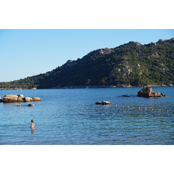 รูปถ่าย ฝรั่งเศส(France) คอร์สิคา(Corsica) หาดซันตาจูเลีย(Santa Giulia Beach) 2017-07 10