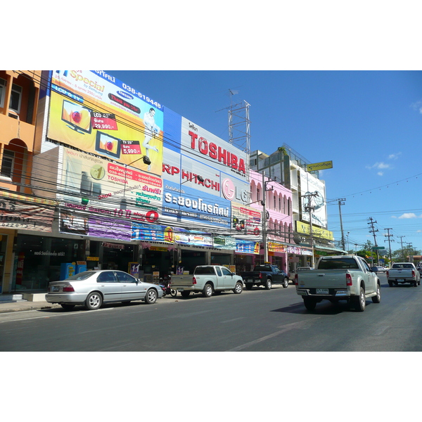 รูปถ่าย ไทย(Thailand) ถนนจากพัทยาไปเกาะเสม็ด(Pattaya to Ko Samet road) 2008-12 75