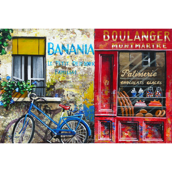 รูปถ่าย ฝรั่งเศส(France) ปารีส(Paris) จัตุรัสแตร์ทร์(Place du Tertre) 2007-06 29