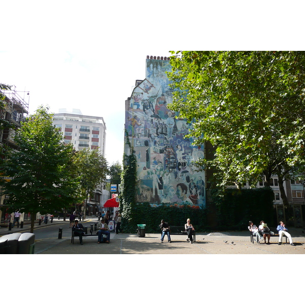 รูปถ่าย อังกฤษ(United Kingdom) ลอนดอน(London) ถนนท็อตแนมคอร์ต(Tottenham Court Road) 2007-09 19