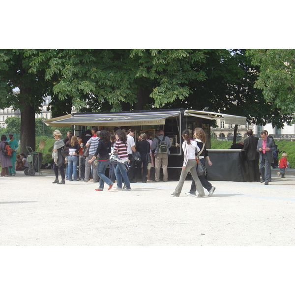 รูปถ่าย ฝรั่งเศส(France) ปารีส(Paris) สวนการูแซลแห่งลูฟวร์(Louvre Carrousel Garden) 2007-05 16