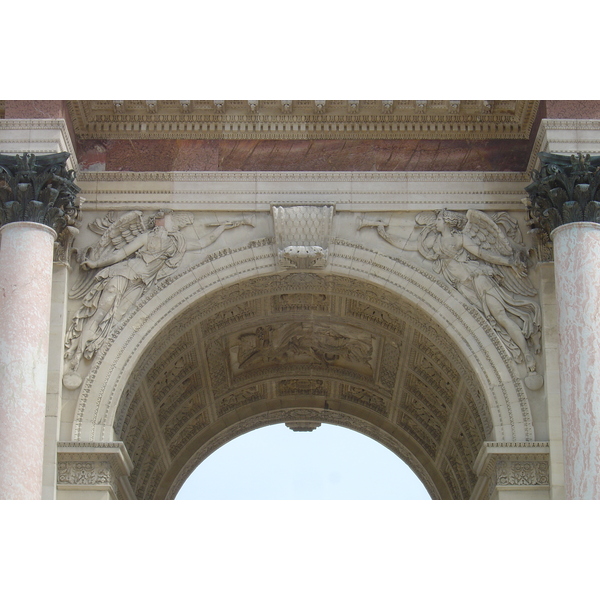 รูปถ่าย ฝรั่งเศส(France) ปารีส(Paris) สวนการูแซลแห่งลูฟวร์(Louvre Carrousel Garden) 2007-05 10