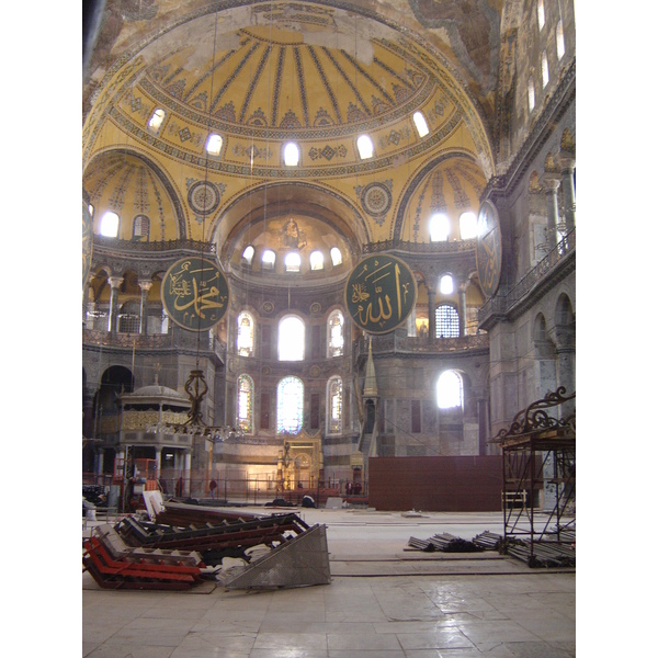 รูปถ่าย ตุรกี(Turkey) อิสตันบูล(Istanbul) อยาซอฟยา(Ayasofya) 2004-12 42