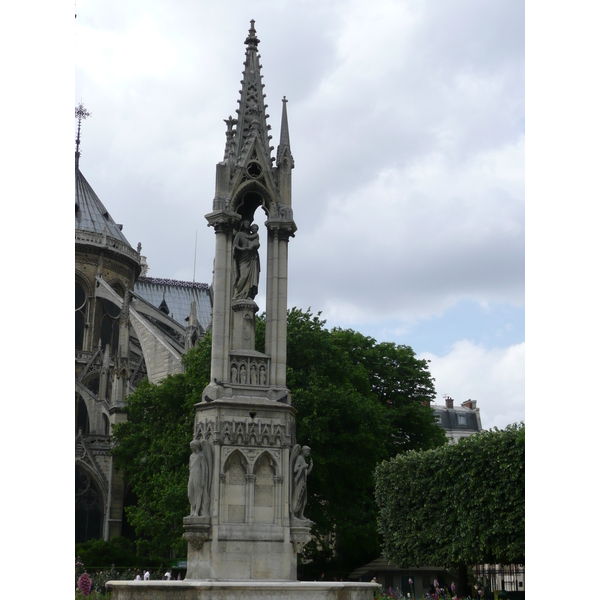 รูปถ่าย ฝรั่งเศส(France) ปารีส(Paris) มหาวิหารน็อทร์-ดาม(Notre Dame) 2007-05 79
