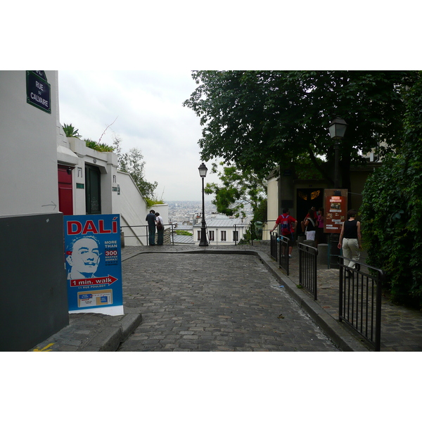 รูปถ่าย ฝรั่งเศส(France) ปารีส(Paris) จัตุรัสแตร์ทร์(Place du Tertre) 2007-06 4