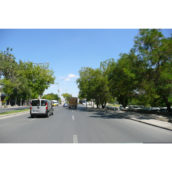 รูปถ่าย ตุรกี(Turkey) อังการา(Ankara) ถนนจากบิลเคนต์ไปอังการา(Bilkent to Ankara road) 2008-07 9