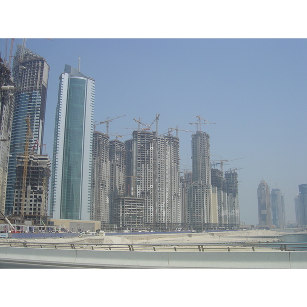 รูปถ่าย สหรัฐอาหรับเอมิเรตส์(United Arab Emirates) ดูไบ(Dubai) หาดจุมัยเราะห์(Jumeirah Beach) 2005-09 14