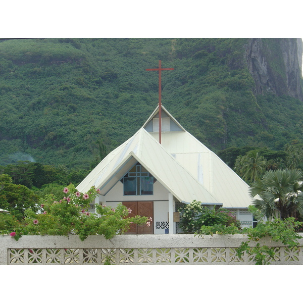 รูปถ่าย เฟรนช์โพลี่นีเซีย(Polynesia) โบราโบรา(Bora Bora) 2006-04 16