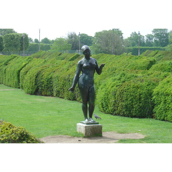 รูปถ่าย ฝรั่งเศส(France) ปารีส(Paris) สวนการูแซลแห่งลูฟวร์(Louvre Carrousel Garden) 2007-05 19