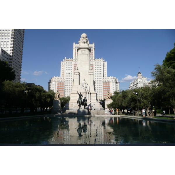 รูปถ่าย สเปน(Spain) มาดริค(Madrid) จัตุรัสเอสปัญญา(Plaza de Espana) 2007-09 34