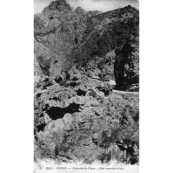 รูปถ่าย ฝรั่งเศส(France) คอร์สิคา(Corsica) โปสการ์ดเก่า(Old Postcards) 1900-01 27