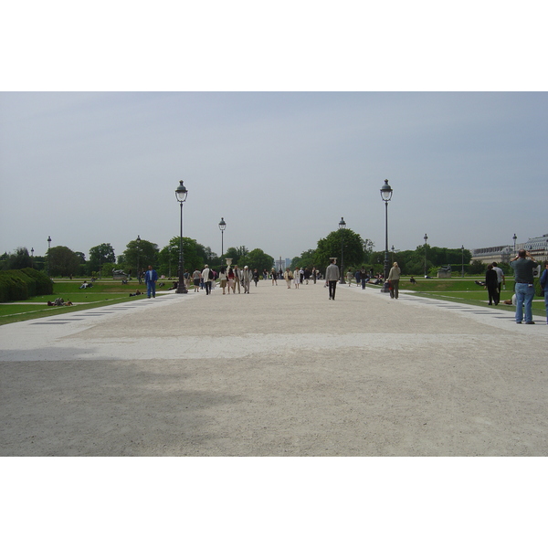 รูปถ่าย ฝรั่งเศส(France) ปารีส(Paris) สวนการูแซลแห่งลูฟวร์(Louvre Carrousel Garden) 2007-05 25