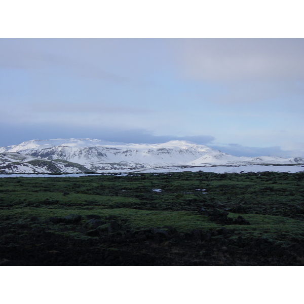 รูปถ่าย ไอซ์แลนด์(Iceland) ถนนหมายเลข 39 ไปเรคยาวิก(Road 39 to Reykjavik) 2003-03 32