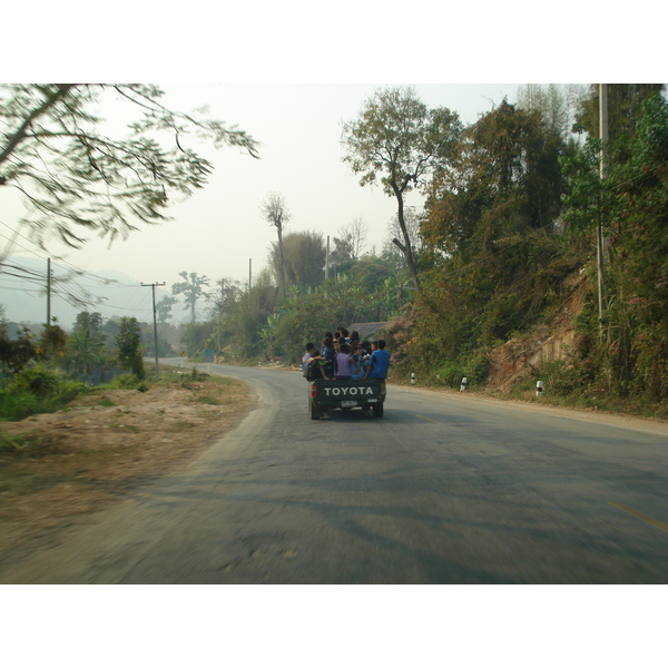 รูปถ่าย ไทย(Thailand) ถนนจากเชียงใหม่ไปปาย(Chiang Mai to Pai road) 2007-02 22