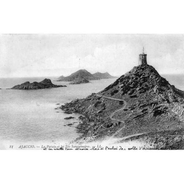 รูปถ่าย ฝรั่งเศส(France) คอร์สิคา(Corsica) โปสการ์ดเก่า(Old Postcards) 1900-01 303