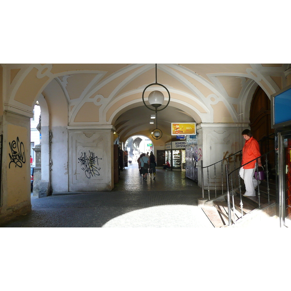 รูปถ่าย สาธารณรัฐเช็ก(Czech Republic) ปราก(Prague) เซเลทน่า(Celetna) 2007-07 2