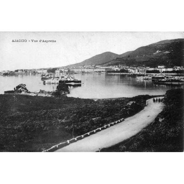 รูปถ่าย ฝรั่งเศส(France) คอร์สิคา(Corsica) โปสการ์ดเก่า(Old Postcards) 1900-01 326