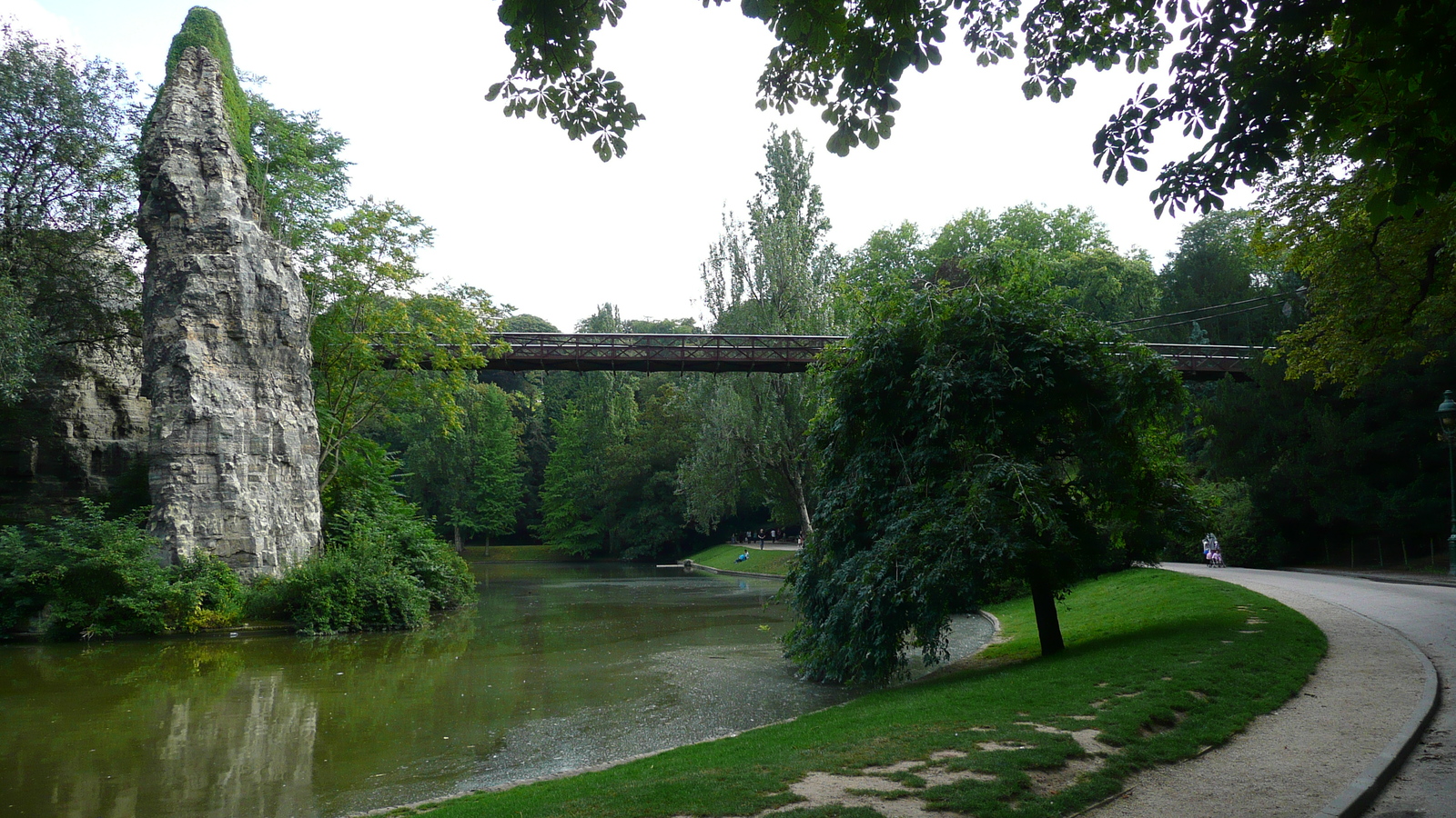 รูปถ่าย ฝรั่งเศส(France) ปารีส(Paris) สวนบุต-โชมง(Parc des Buttes Chaumont) 2007-08 135
