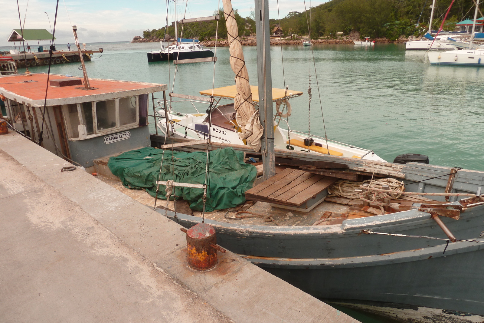 รูปถ่าย เซเชลส์(Seychelles) เกาะลาดีก(La Digue) 2011-10 13