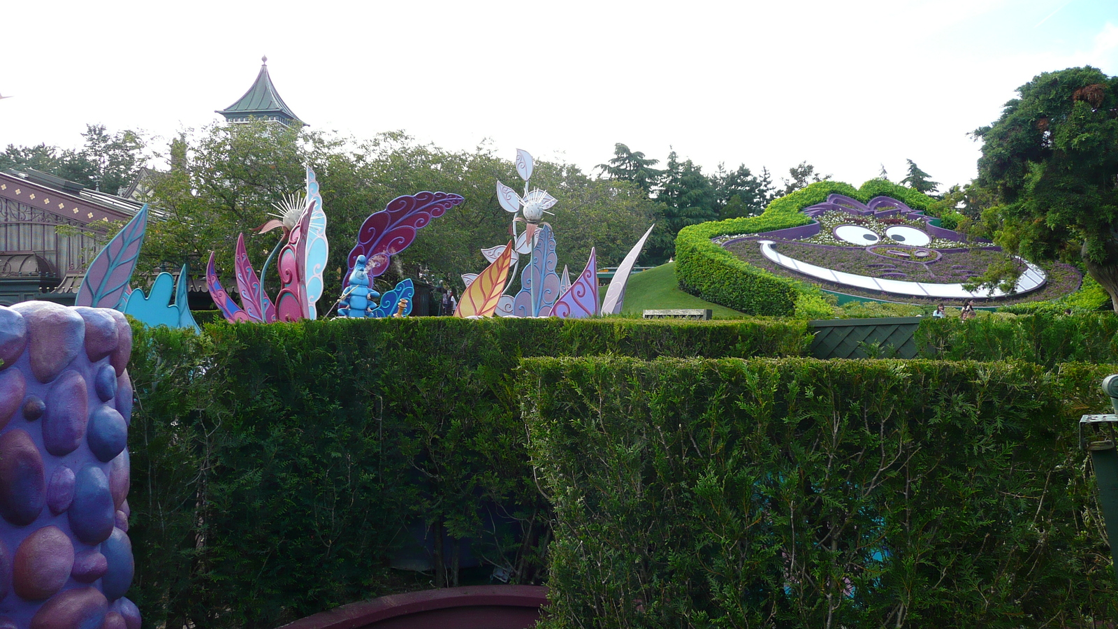 รูปถ่าย ฝรั่งเศส(France) ดิสนีย์แลนด์ปารีส(Disneyland Paris) เขาวงกตอลิซ(Alice Labyrinth) 2007-07 5