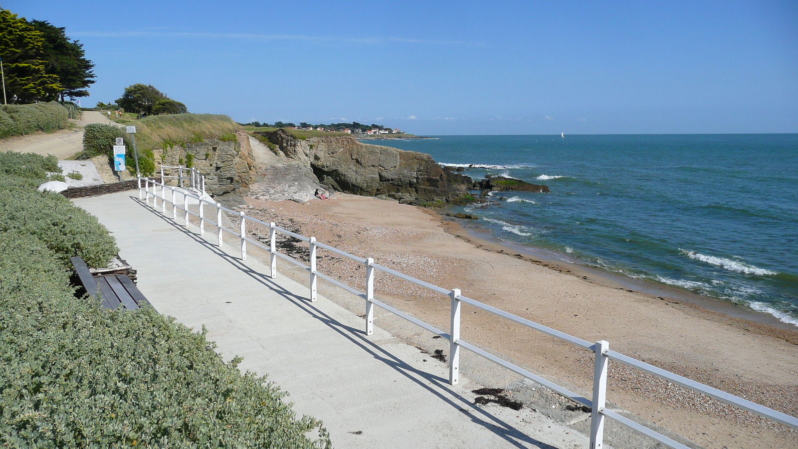 รูปถ่าย ฝรั่งเศส(France) เพรฟาย(Prefailles) จากแหลมแซ็ง-ฌีลดาไปเปรฟาย(Pointe St Gildas to Prefailles) 2007-07 40