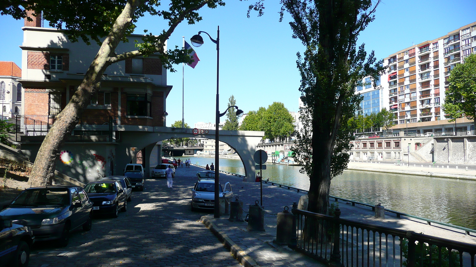 รูปถ่าย ฝรั่งเศส(France) ปารีส(Paris) คลองแซ็ง-มาร์แต็ง(Canal St Martin) 2007-08 110