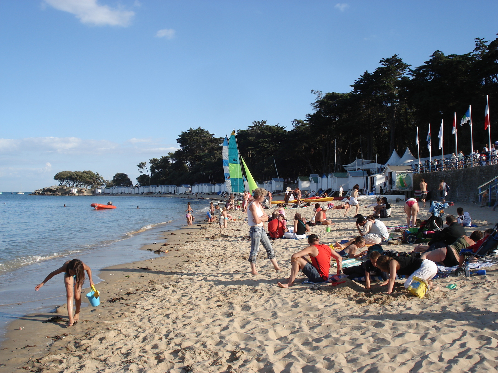 รูปถ่าย ฝรั่งเศส(France) นีวร์มูทีเย(Noirmoutier) 2006-08 28